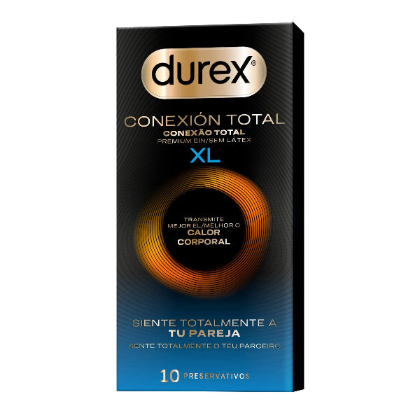 Durex Conexão Total XL 10un Preservativos