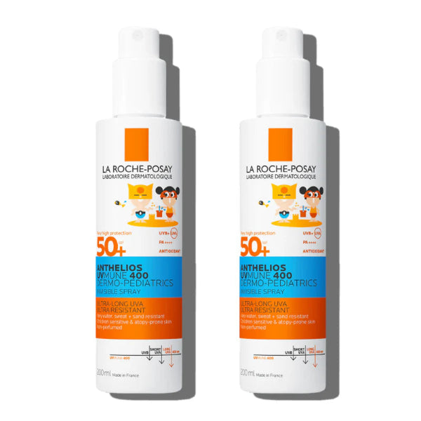La Roche Posay Anthelios UVM400 Dermo Pediátrico Spray 200mL Pack - 40% na 2ª Unidade