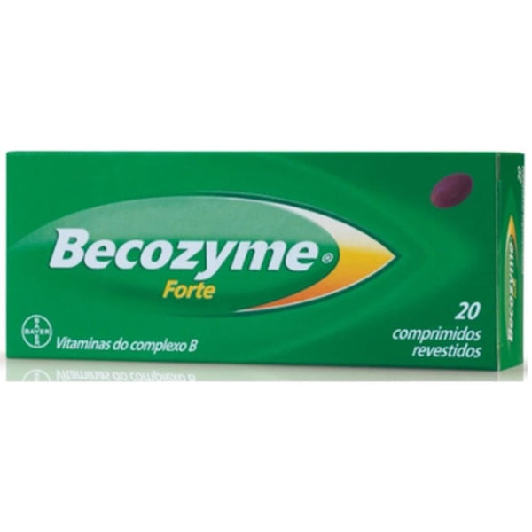Becozyme Forte Vitaminas Complexo B 20 Comprimidos