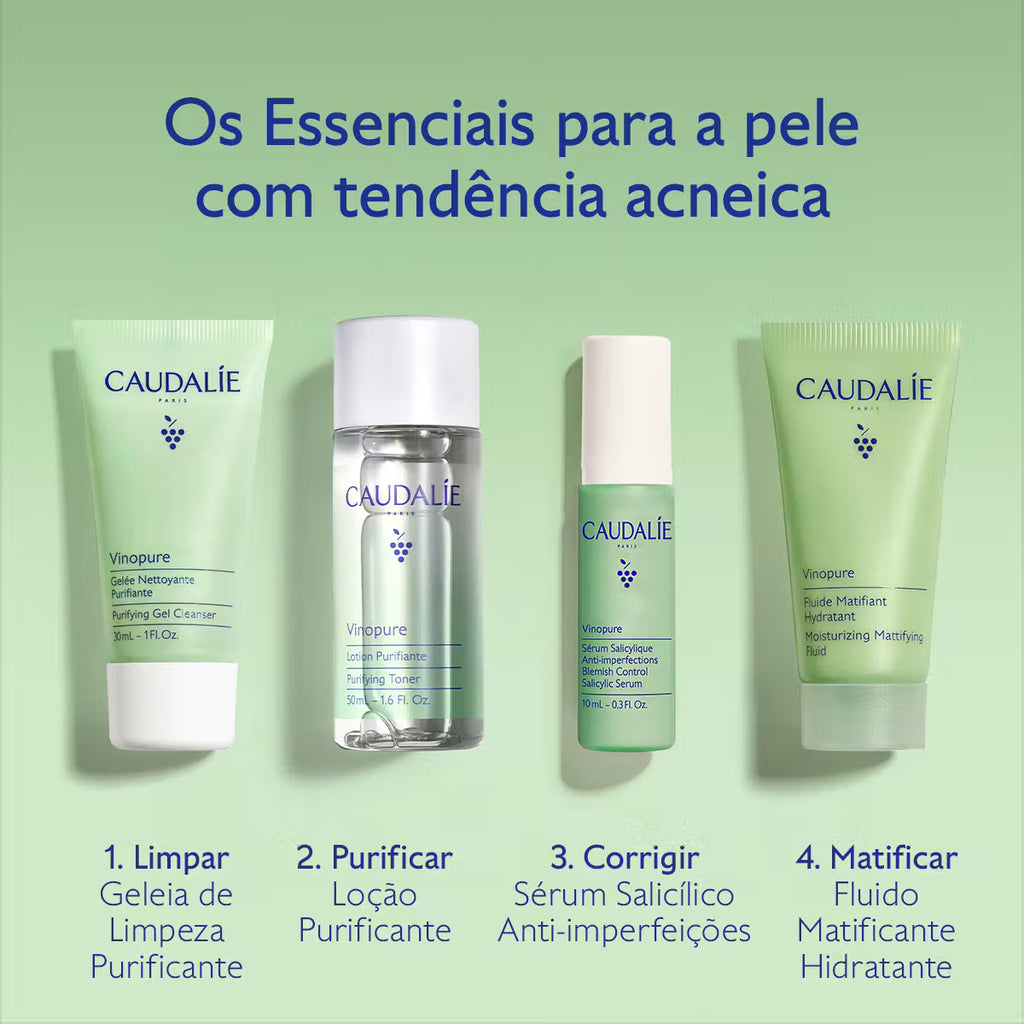 Caudalíe Vinopure Starter Kit Salicílico Anti-imperfeições