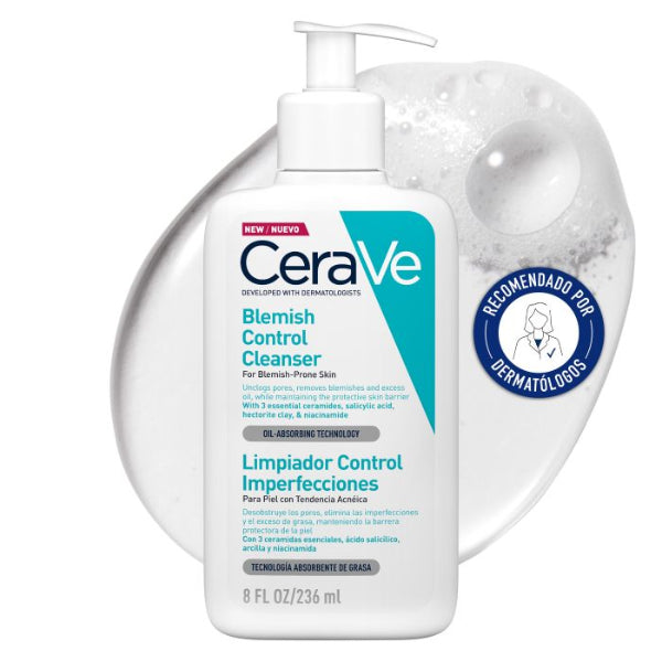 Cerave Gel de Limpeza de Contolo de Imperfeições 236ml