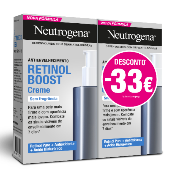 Neutrogena Retinol Boost Creme Promo Pack DUO -33€