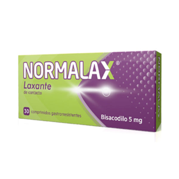Normalax, Bisacodilo 5 mg Blister 30 Unidades Comprimidos