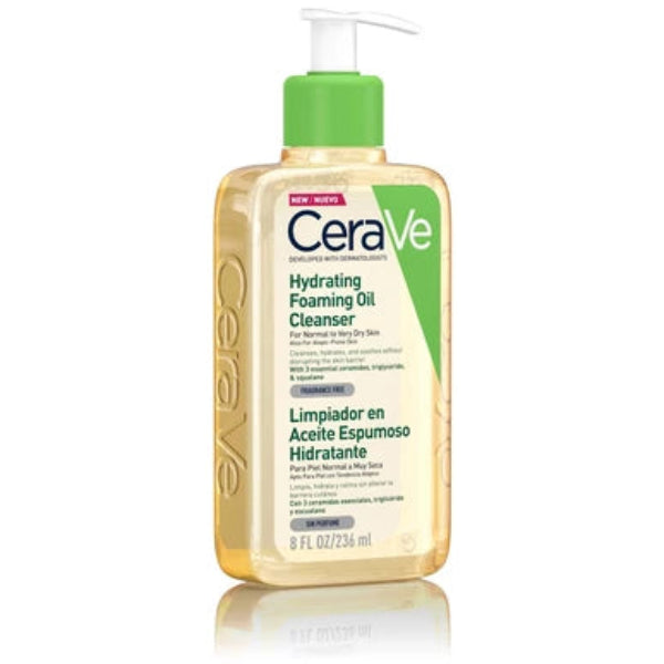 Cerave Óleo Espuma de Limpeza Hidratante 236ml