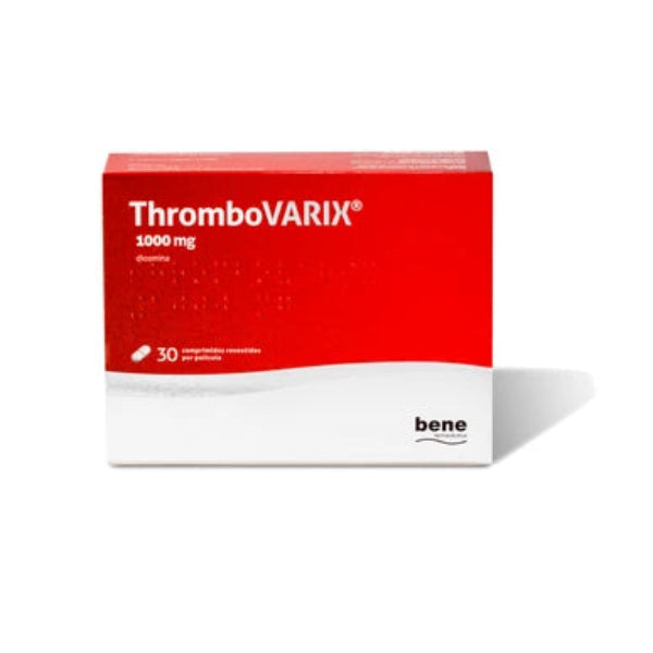 Thrombovarix 1000mg Diosmina 30 Comprimidos