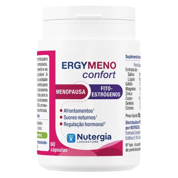Nutergia ErgyMeno Confort Menopausa 60 cápsulas