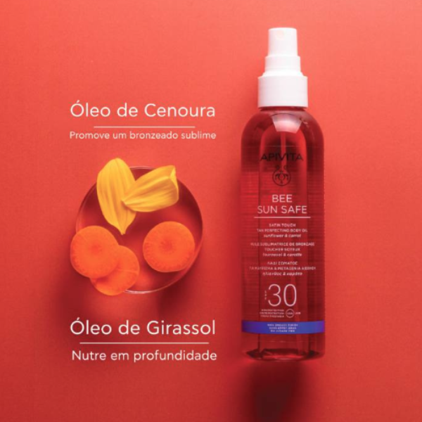 Apivita Bee Sun Safe Óleo SPF 30+ 200ml