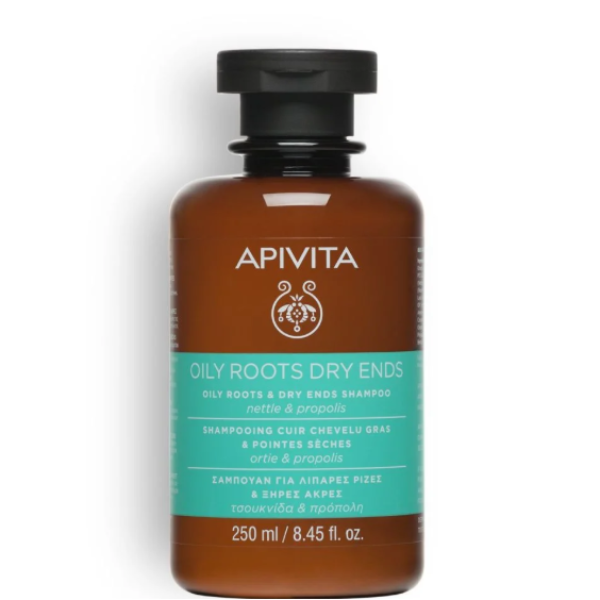 Apivita Champô Oily Roots Dry Ends 250ml