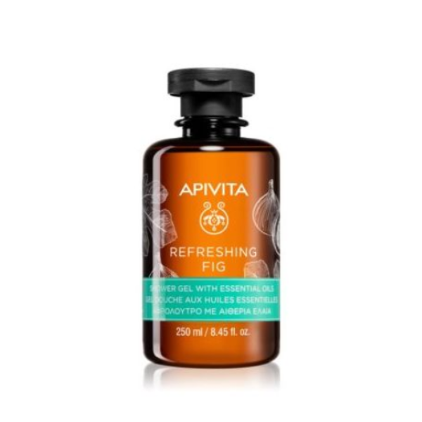Apivita Gel de Banho Refreshing Fig 250ml