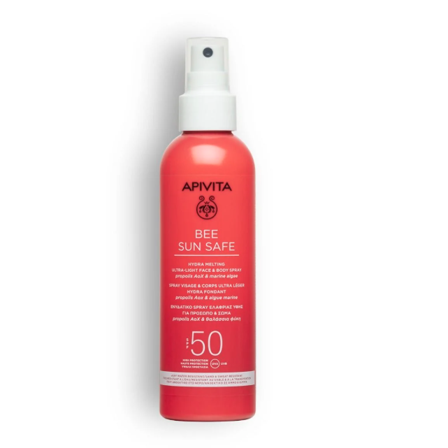 Apivita Bee Sun Safe Spray Hidratante Adultos SPF 50+ 200ml