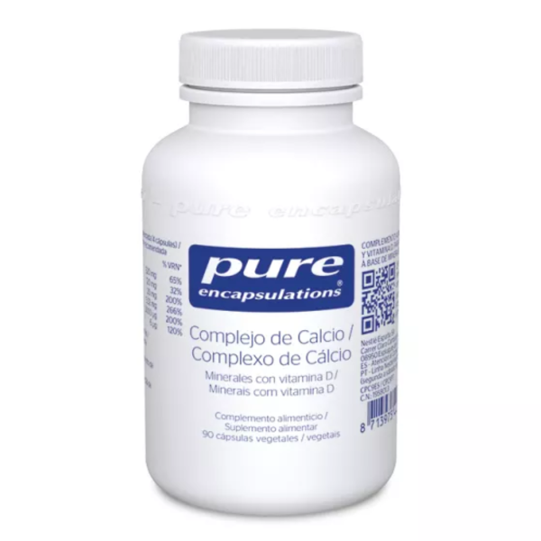 Pure Encapsulations Complexo de Cálcio 90 Cápsulas