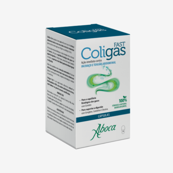 Coligas Fast 30 Cápsulas