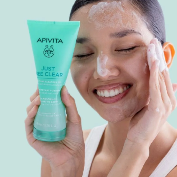 Apivita Just Bee Clear Gel Purificante 200ml