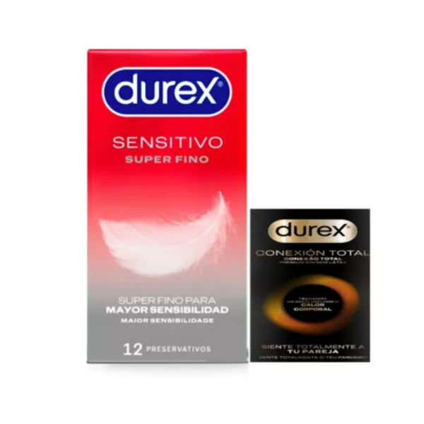 Durex Sensitivo Super Fino (x12) + Oferta Conexão Total (x3)