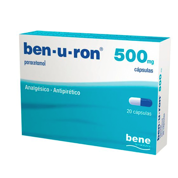 Ben-u-ron 500mg 20 Cápsulas