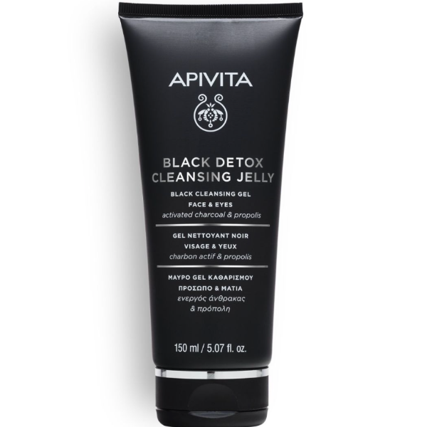 Apivita Gel de Limpeza Preto - Rosto & Olhos 150ml