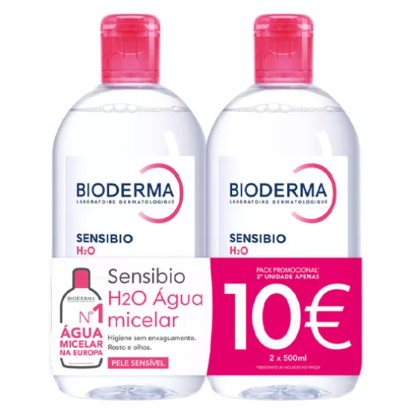 Bioderma Sensibio Duo Solução Micelar H2O 2x500ml