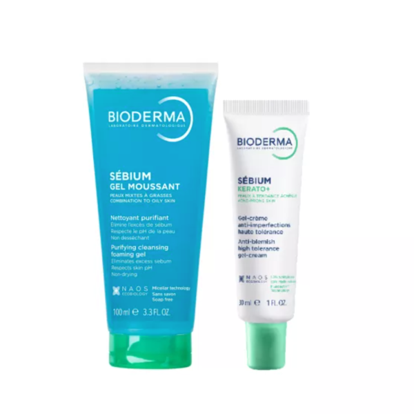 Bioderma Kerato+ 30ml + Oferta 100ml Sébium Gel Moussant
