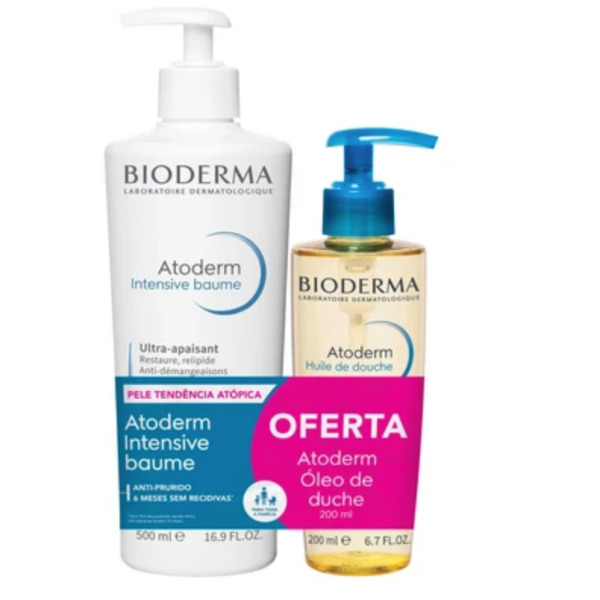 Bioderma Pack Atoderm Intensive Baume + Oferta de Óleo de Duche 200ml