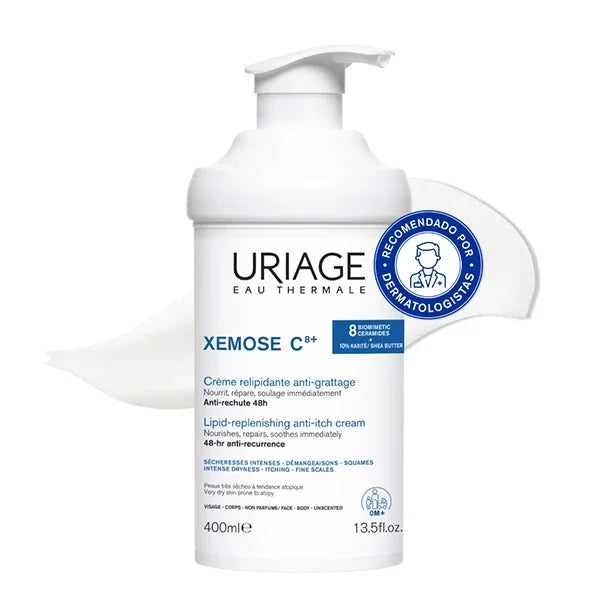 Uriage Xemose C8 Creme Relipidante Anti-Irritações 400mL + Oferta Oléo Banho 200ml