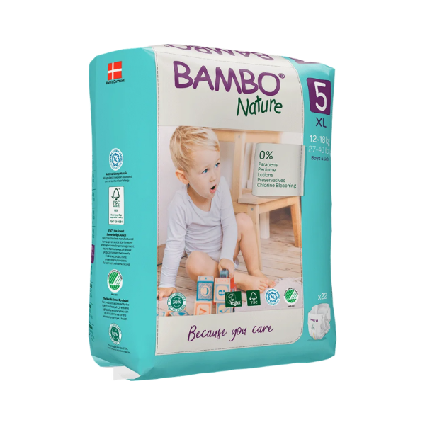 Bambo Nature Tamanho 5 x 22 unidades