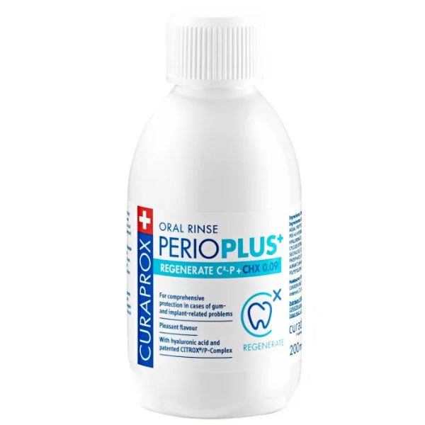 Curaprox Perio Plus+ Regenerate Cx-P + CHX 0.09% 200ml