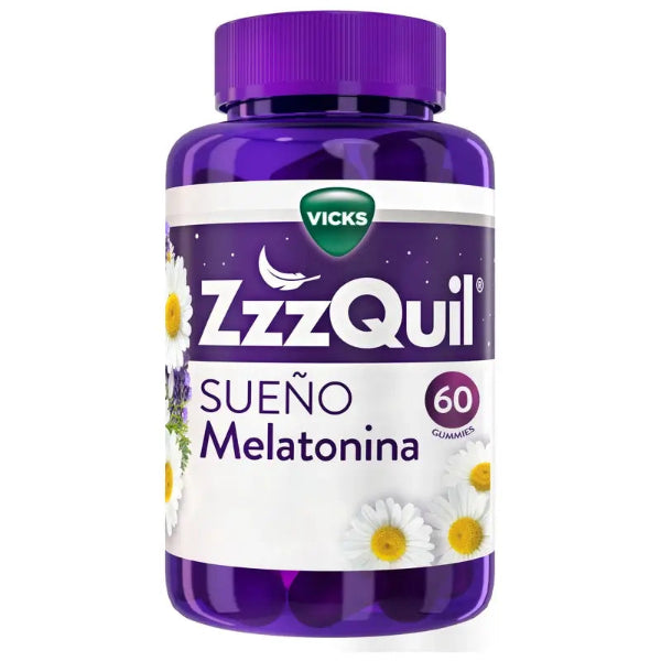 ZzzQuil Melatonina Sabor a Frutos do Bosque x 60 Gomas